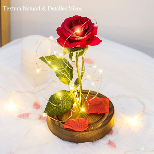 Carcasa Flor Eterna Rojo Rosa Regalos Para Ella