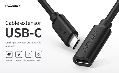 UGREEN Cable Alargador HDMI, 4K@60Hz Cable de Extensión HDMI Macho