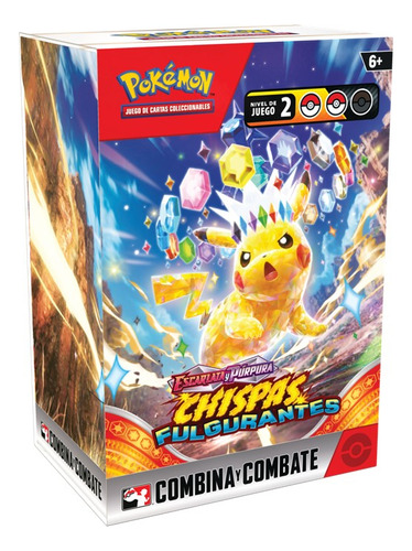 Pokemon Cartas Kit Combina Y Combate Chispas Fulgurantes
