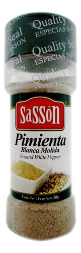 3 Pzas Pimienta Blanca Molida 50 G