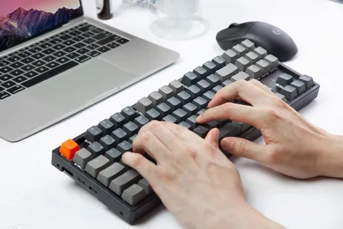 Teclado Mecanico Inalambrico Keychron K8 Tkl Brown Switches