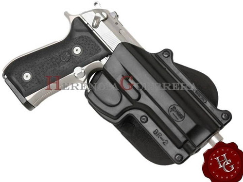 Imagen 3 de 8 de Pistolera Funda Fobus Ext Beretta Taurus Br-2 Paddle Holster