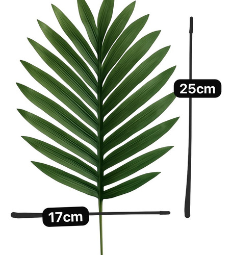 Folhagem Artificial Tropical P/ Decoração Ambiente Cod505