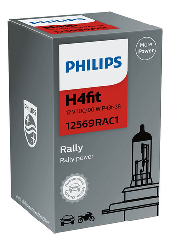 Ampolleta Delantera Philips H4 100/90 W
