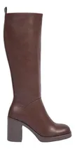 Comprar Botas Largas Con Cremallera Tierra Bendita Cafe Mujer 3943