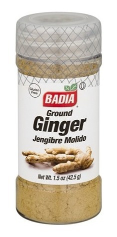Imagen 2 de 4 de Jengibre Molido Badia X 42,5 Gr Sin/tacc