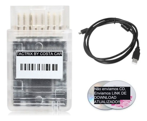 Scanner Interface J2534 Tactrix Obd2 Reprogramador Openport
