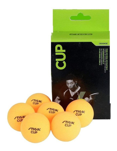 Pelotas Tennis De Mesa Stiga Cup  Naranja