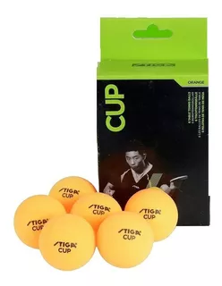 Pelotas Tennis De Mesa Stiga Cup Naranja