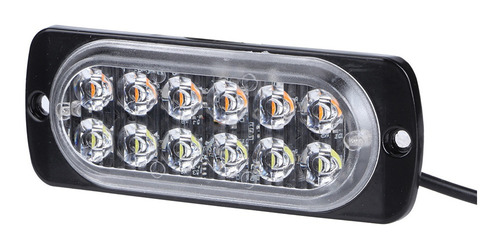 Flash Luz De Advertencia 12-24v Camión Coche 12 Led Estrobos