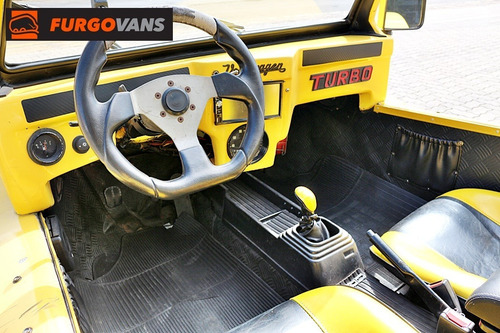 Imagem 5 de 15 de Vw Buggy 1985 Spoiler 1.6 Special Amarelo (8312)