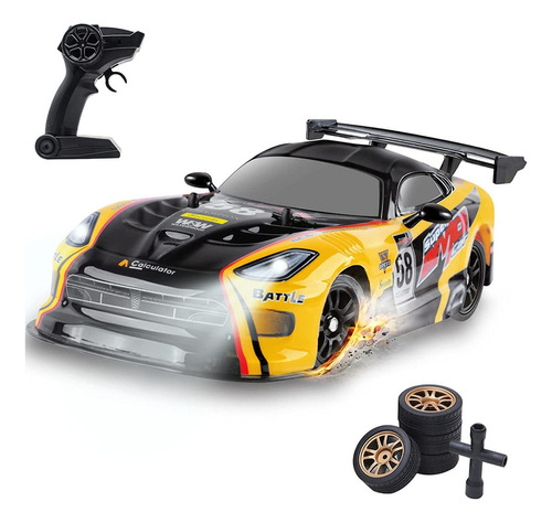 Gt Rc Drift Racing Car 116 Scale Control Remoto Drift C...