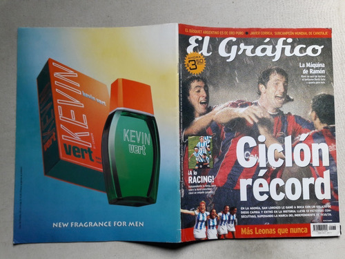 Revista El Gráfico Nº 4273 Gimnasia Estudiantes - Boca Casla
