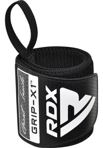 Muñequeras Para Levantamientos De Pesas W2 Rdx Gym Fitness Color Gris