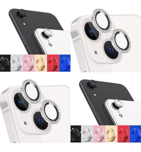 Vidrios Aros Protector De Camara iPhone XR, 11, 12, 13, 14