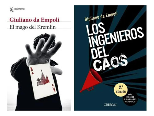 Ingenieros Caos + Mago Kremlin - Empoli - 2 Libros