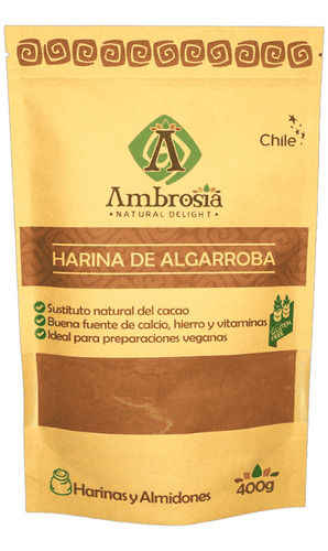 Ambrosia Harina De Algarroba Sin Gluten 400 G