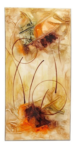 Quadro Abstrato Decorativo 30x60cm  - Frete Grátis