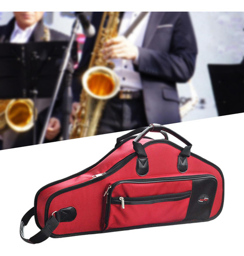 Bolsa De Saxofone Oxford, Estojo De Transporte Para Vermelho