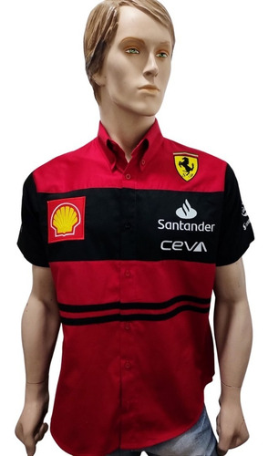 Imagen 1 de 5 de Camisa Escudería Ferrari Formula 1
