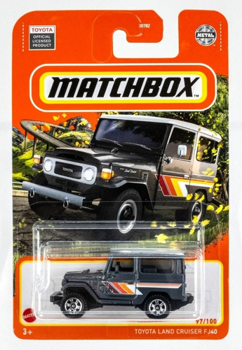 Matchbox - Vehículo Toyota Land Cruiser Fj40 - 30782