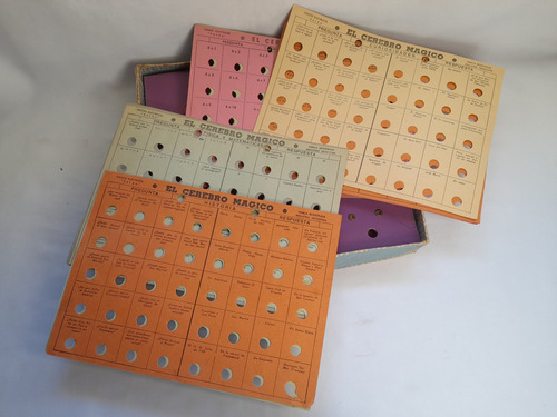 Juego De Mesa Antiguo, El Cerebro Mágico (Usado)