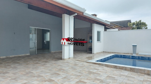 Imagem 3 de 19 de Casa A Venda Em Peruibe, Casa Nova Com 3 Dormitórios Sendo 2 Suites Pertinho Da Praia Pé Na Areia Oasis - Ca01644 - 70535638