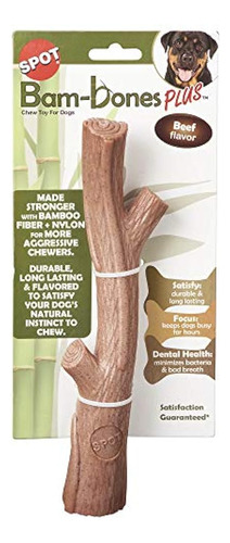 Ethical Pet Bambone Plus Stick Dog Chew Toy, 9.5 Pulgadas, Q