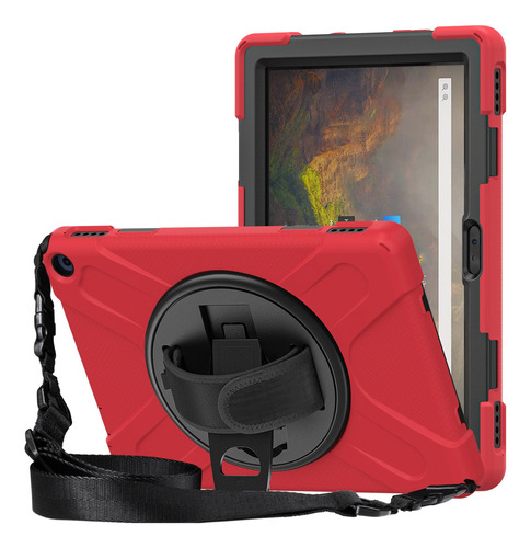 Carcasa Con Correa De Mano P/fire Hd 10plus 11va Gen. 2021