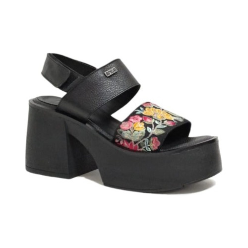 Sandalias Anca&co Viena Mujer Taco Y Plataforma Moda Flores