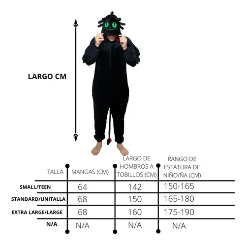 Pijama de online chimuelo para hombre