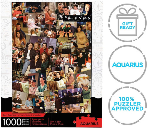 Friends Collage Rompecabezas Aquarius 1000 Pzas