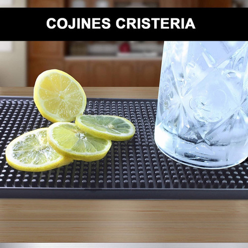 Set De 4 Piezas Tapete Para Bar Grande Barra Escurridor
