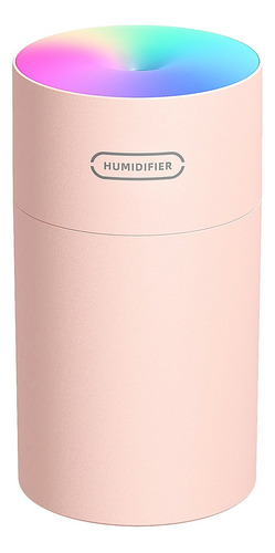 Mini Humidificador Silencioso Portátil Y Con Luces De Colore