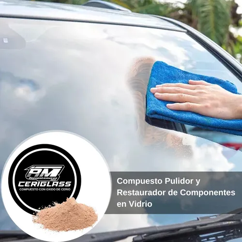Oxido Cerio 40gr + Shampoo + Paño Microfibra