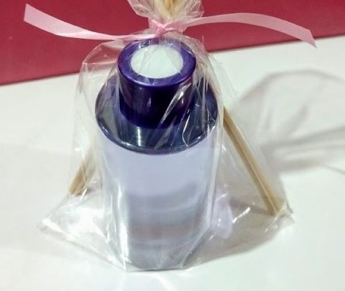 Imagen 3 de 3 de Envase Frasco Pet Cristal Difusor Aromático (20 + Varillas)