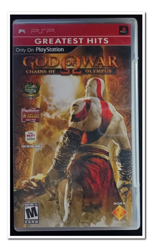 God Of War Chains Of Olympus Juego Psp 