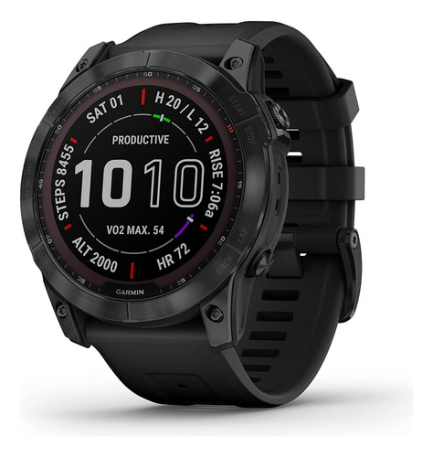 Garmin Fenix 7x Solar Titanio Bk Reloj Smartwatch 51mm