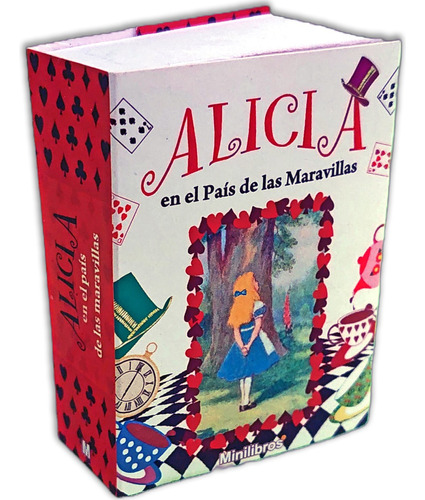 Minilibros Mini Libritos Souvenirs | Alicia País Maravillas