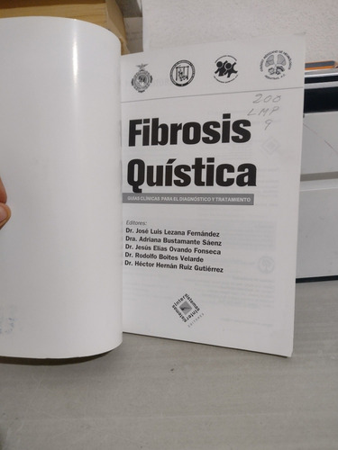 Fibrosis Quística Dr José Luis Lezana Fernández S34 (Usado)