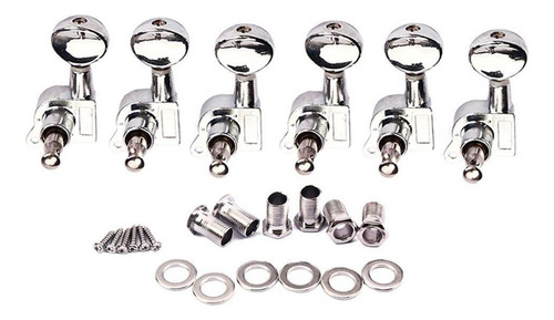 Y Clavijas De Afinación 6r Con Tornillos For Guitarra