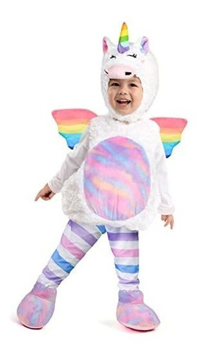 Disfraz Talla Toddler (3-4 Años) Para Niña De Unicornio