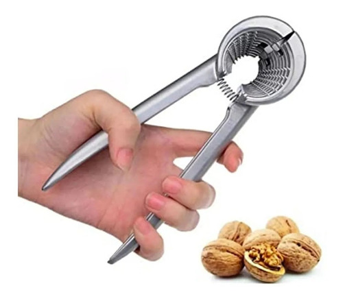 Imagen 2 de 5 de Rompe Nueces Cascanueces Manual Cónico Crystal Rock