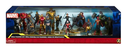 Disney Store Mega Set 16 Figuras Marvel Avengers Endgame