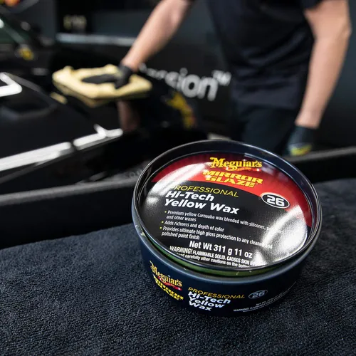 Cera Amarilla Meguiars M2611 Mirror Glaze Hitech, Pasta De 1