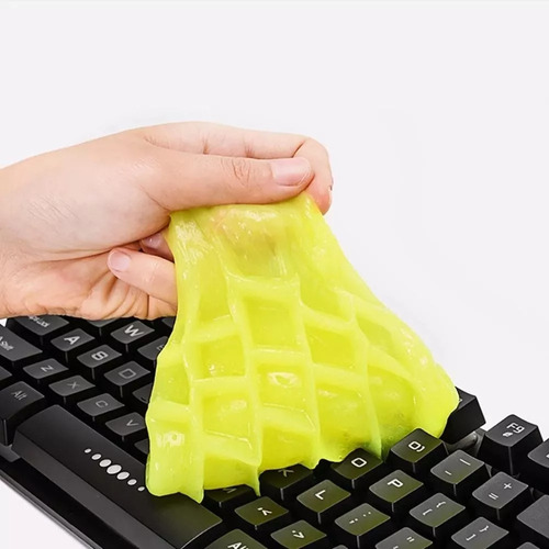 Slime Gel Limpia Teclados Rejilla Carros Universal Lavable