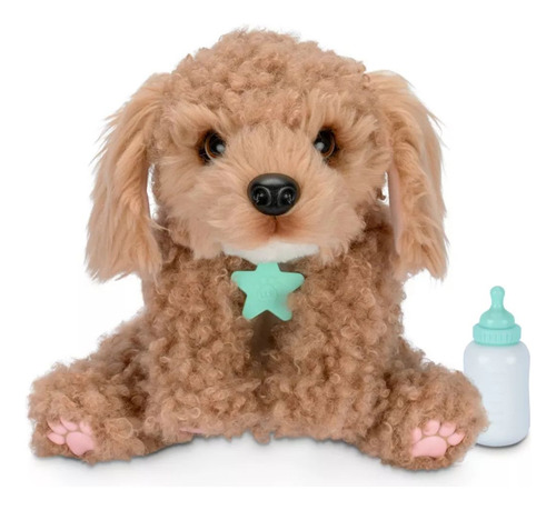 Little Live Pets Mi Cachorro De Verdad: Curley, El Cavoodle Color Café