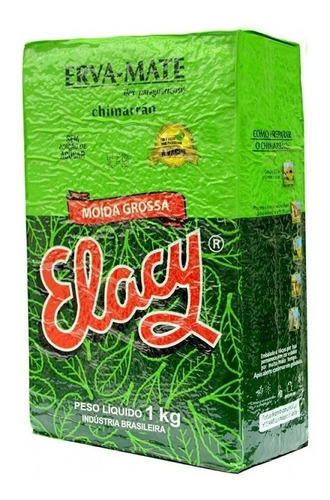 Erva Mate Elacy  Moída Grossa Vácuo Chimarrão 1 Kg