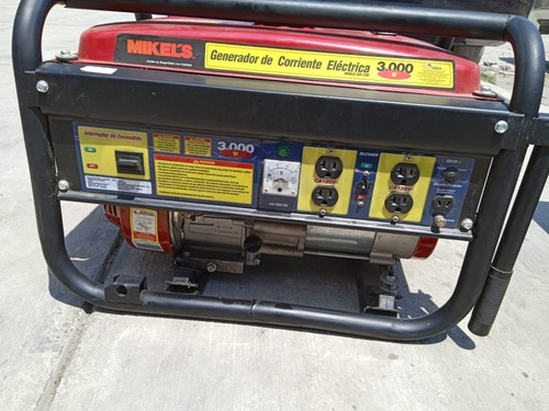 Generador De Corriente Electrica Mikel´s 3000 W 6.5hp (Usado)