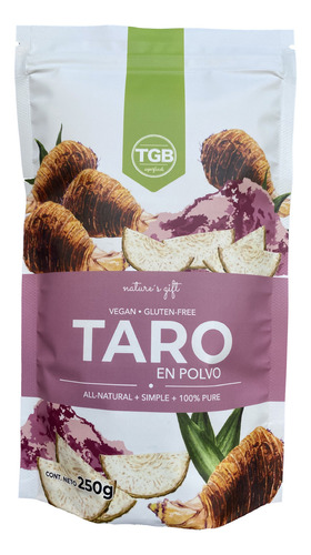 Taro 100% Puro En Polvo 250g.